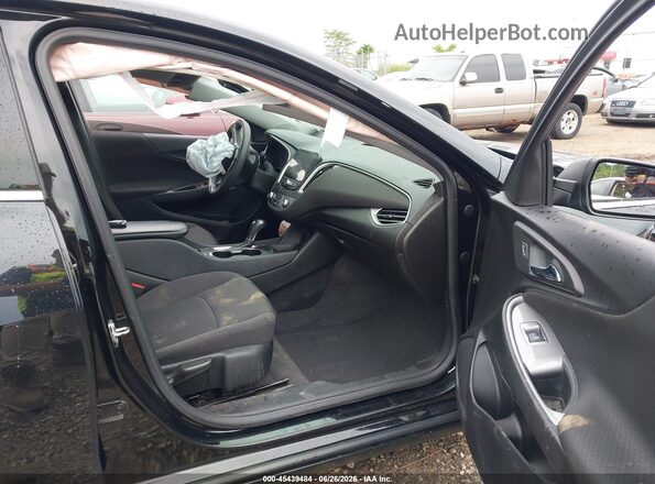 1G1ZB5ST6KF201058 2019 CHEVROLET MALIBU Black Вид салону спереду