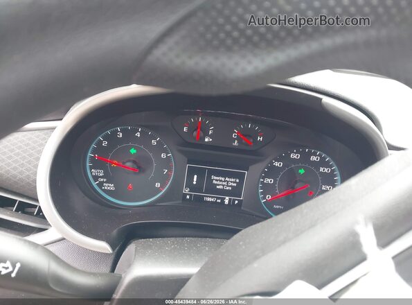 1G1ZB5ST6KF201058 2019 CHEVROLET MALIBU Black Вид задніх сидінь
