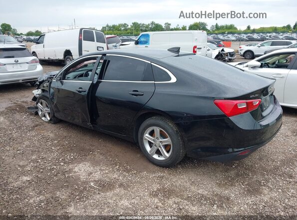 1G1ZB5ST6KF201058 2019 CHEVROLET MALIBU Black Задня ліва чверть