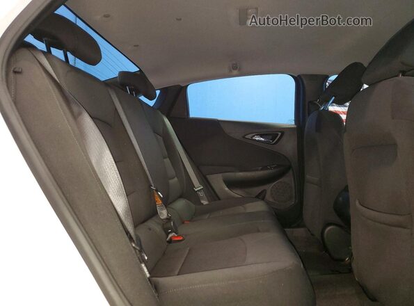 1G1ZB5ST6LF136469 2020 CHEVROLET MALIBU White Rear seats view