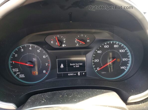 1G1ZB5ST6NF182094 2022 CHEVROLET MALIBU Black Instrument cluster view