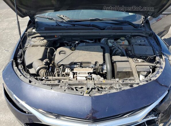 1G1ZB5ST6NF182094 2022 CHEVROLET MALIBU Black Rear interior view