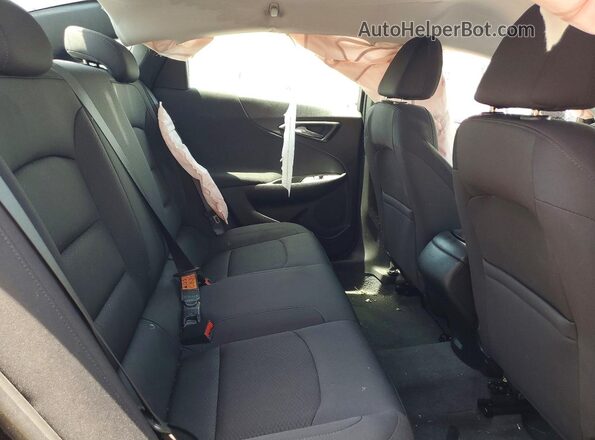 1G1ZB5ST6NF188963 2022 CHEVROLET MALIBU Black Rear seats view