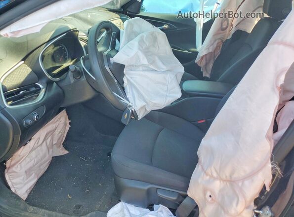 1G1ZB5ST6NF188963 2022 CHEVROLET MALIBU Black Front interior view