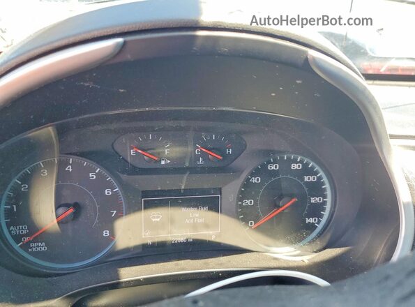 1G1ZB5ST6NF188963 2022 CHEVROLET MALIBU Black Instrument cluster view