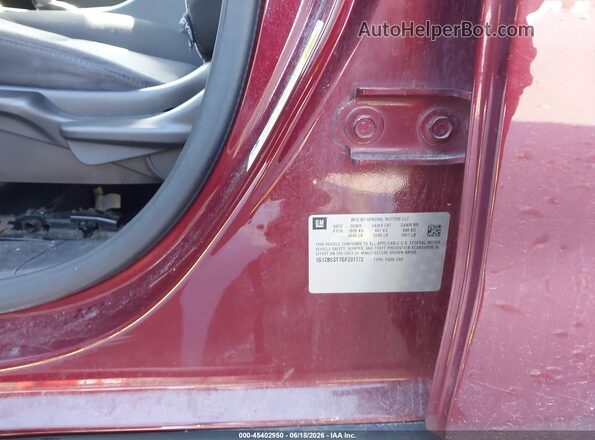 1G1ZB5ST7GF201772 2016 CHEVROLET MALIBU Burgundy ძრავის განყოფილების ხედი