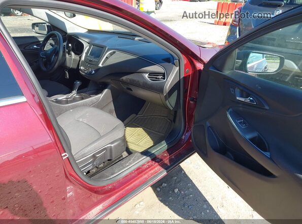 1G1ZB5ST7GF201772 2016 CHEVROLET MALIBU Burgundy წინა სალონის ხედი