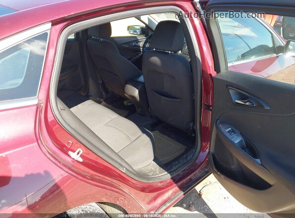 1G1ZB5ST7GF201772 2016 CHEVROLET MALIBU Burgundy VIN კოდის სტიკერის ხედი