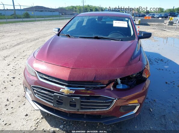 1G1ZB5ST7GF201772 2016 CHEVROLET MALIBU Burgundy წინა ხედი