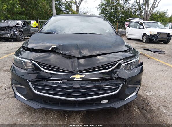 1G1ZB5ST7HF138951 2017 CHEVROLET MALIBU Black 