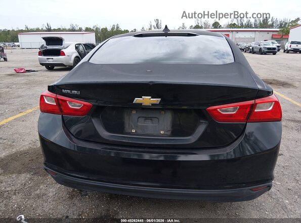 1G1ZB5ST7HF138951 2017 CHEVROLET MALIBU Black 