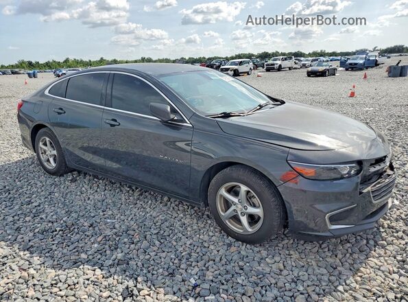 1G1ZB5ST7HF164286 2017 CHEVROLET MALIBU Charcoal Delantero derecho
