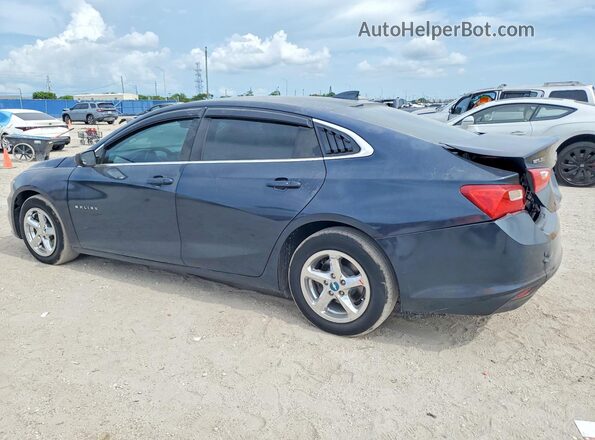 1G1ZB5ST7HF240170 2017 CHEVROLET MALIBU Blue Rear left