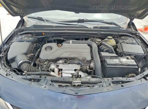 1G1ZB5ST7HF240170 2017 CHEVROLET MALIBU Blue Rear interior view