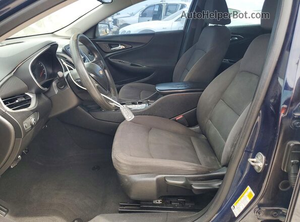 1G1ZB5ST7HF240170 2017 CHEVROLET MALIBU Blue Front interior view