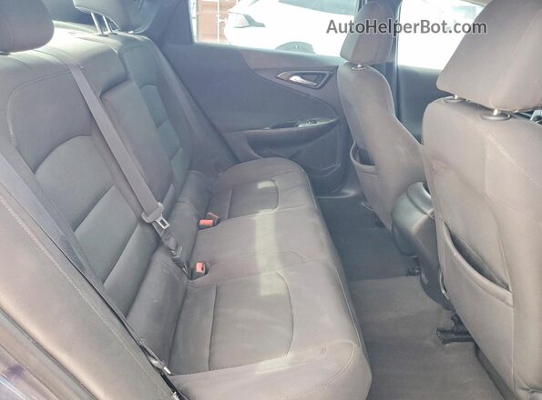 1G1ZB5ST7HF240170 2017 CHEVROLET MALIBU Blue Rear seats view