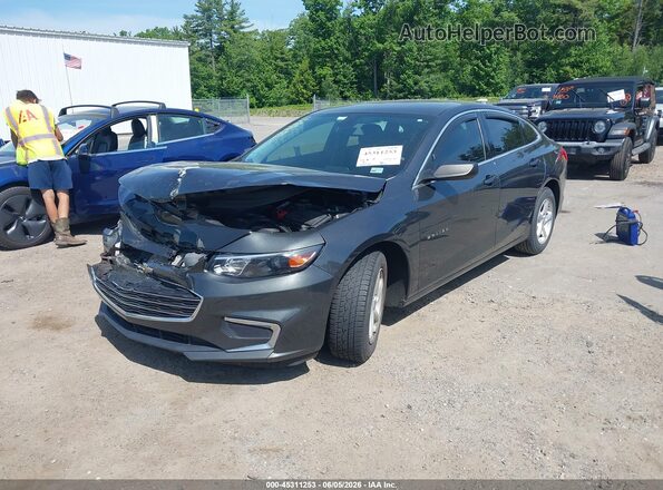 1G1ZB5ST7HF288414 2017 CHEVROLET MALIBU Gray Przód lewy