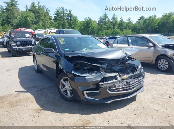 1G1ZB5ST7HF288414 2017 CHEVROLET MALIBU Gray Widok z przodu