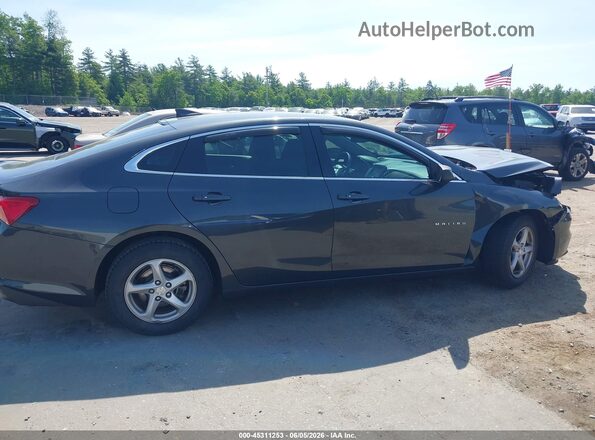 1G1ZB5ST7HF288414 2017 CHEVROLET MALIBU Gray Widok zestawu wskaźników