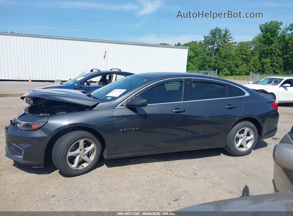 1G1ZB5ST7HF288414 2017 CHEVROLET MALIBU Gray Widok wnętrza z tyłu