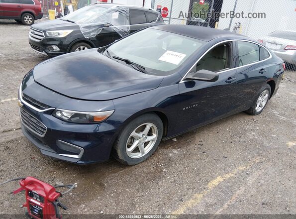1G1ZB5ST7HF290986 2017 CHEVROLET MALIBU Blue Передня ліва чверть