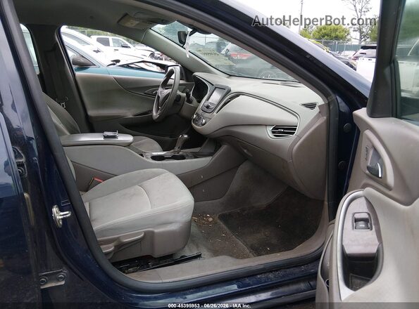 1G1ZB5ST7HF290986 2017 CHEVROLET MALIBU Blue Вид салону спереду