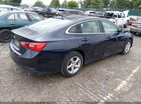 1G1ZB5ST7HF290986 2017 CHEVROLET MALIBU Blue Задня права чверть