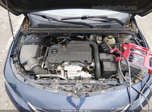 1G1ZB5ST7HF290986 2017 CHEVROLET MALIBU Blue Вид ззаду
