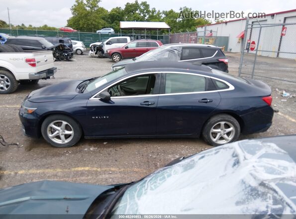 1G1ZB5ST7HF290986 2017 CHEVROLET MALIBU Blue Панорамний вид салону 360°
