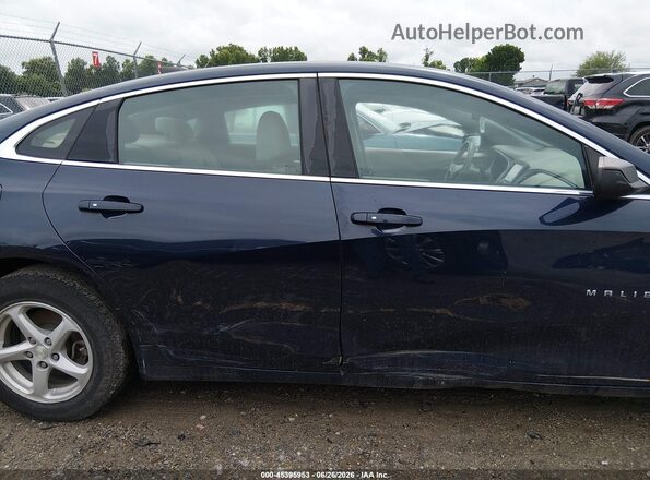1G1ZB5ST7HF290986 2017 CHEVROLET MALIBU Blue Вид спереду