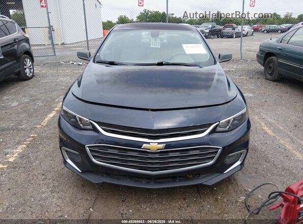 1G1ZB5ST7HF290986 2017 CHEVROLET MALIBU Blue Вид щитка приладів