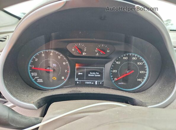 1G1ZB5ST7KF132607 2019 CHEVROLET MALIBU Teal Սարքավորումների վահանակի տեսք