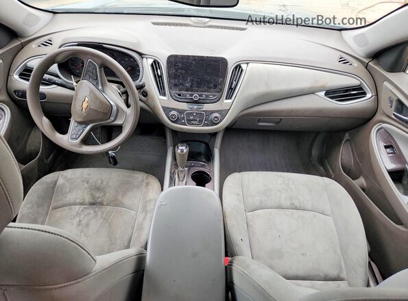 1G1ZB5ST7KF132607 2019 CHEVROLET MALIBU Teal Առջևի վահանակի տեսք