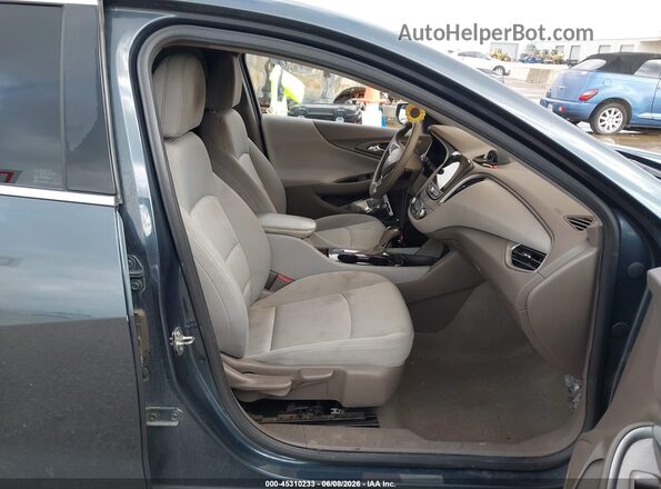 1G1ZB5ST7KF197876 2019 CHEVROLET MALIBU Blue Սալոնի դիմացի տեսք