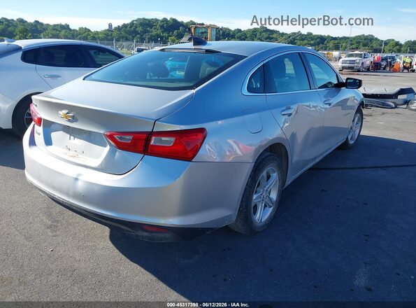 1G1ZB5ST7KF201408 2019 CHEVROLET MALIBU Silver უკანა მარჯვენა