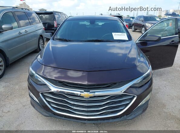 1G1ZB5ST7LF016664 2020 CHEVROLET MALIBU Purple წინა ხედი