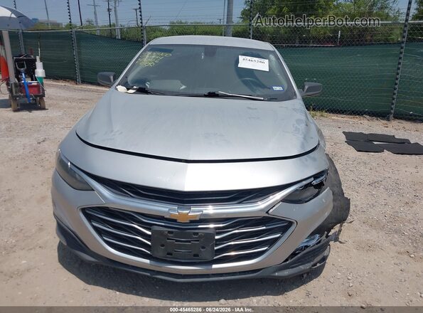 1G1ZB5ST7MF040934 2021 CHEVROLET MALIBU Silver Vista interior trasera