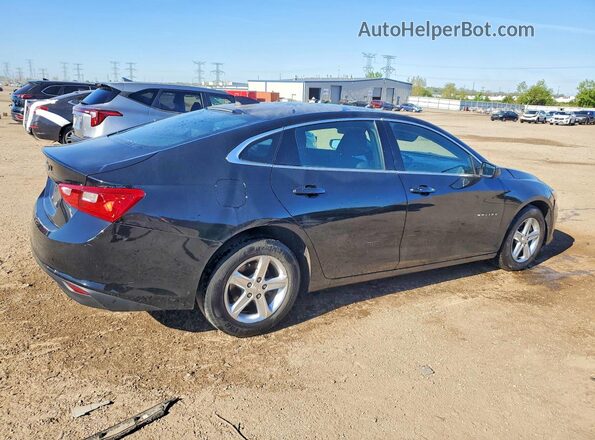 1G1ZB5ST7MF054669 2021 CHEVROLET MALIBU Черный Задняя правая четверть