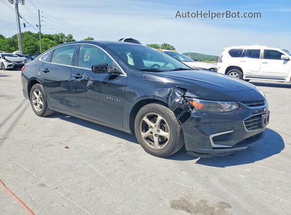 1G1ZB5ST8GF197652 2016 CHEVROLET MALIBU Black 