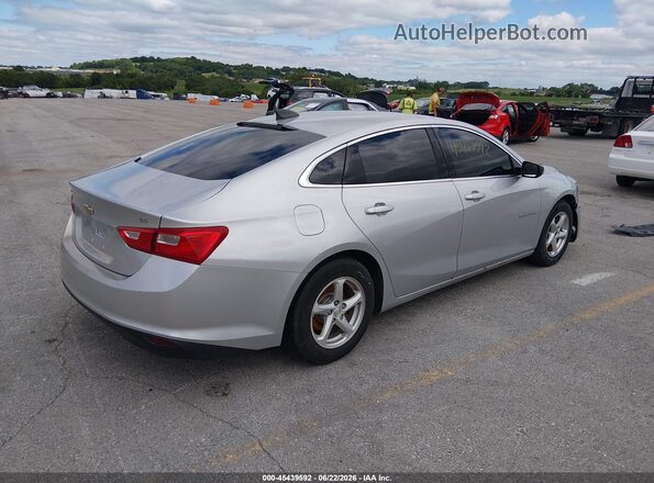 1G1ZB5ST8GF243741 2016 CHEVROLET MALIBU Silver Tył prawy