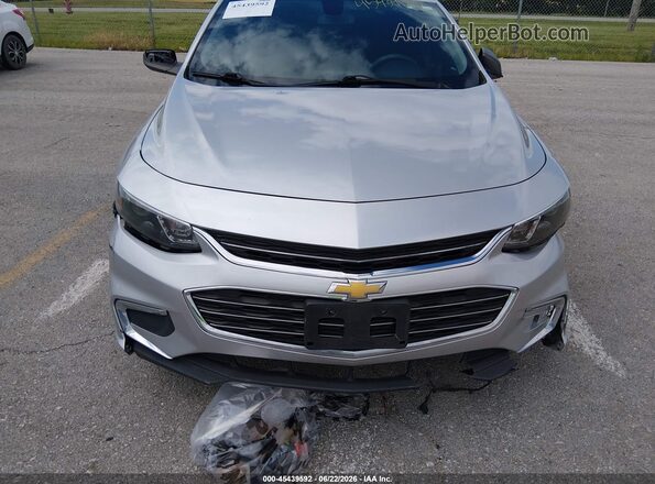 1G1ZB5ST8GF243741 2016 CHEVROLET MALIBU Silver Widok z przodu