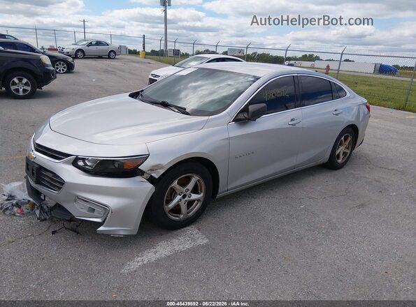 1G1ZB5ST8GF243741 2016 CHEVROLET MALIBU Silver Przód lewy