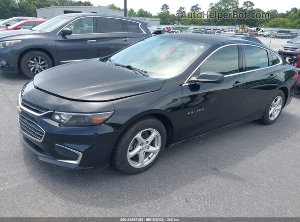 1G1ZB5ST8GF260944 2016 CHEVROLET MALIBU Black 