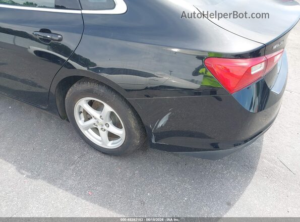 1G1ZB5ST8GF260944 2016 CHEVROLET MALIBU Black 