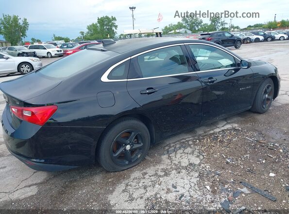 1G1ZB5ST8GF342463 2016 CHEVROLET MALIBU Black 