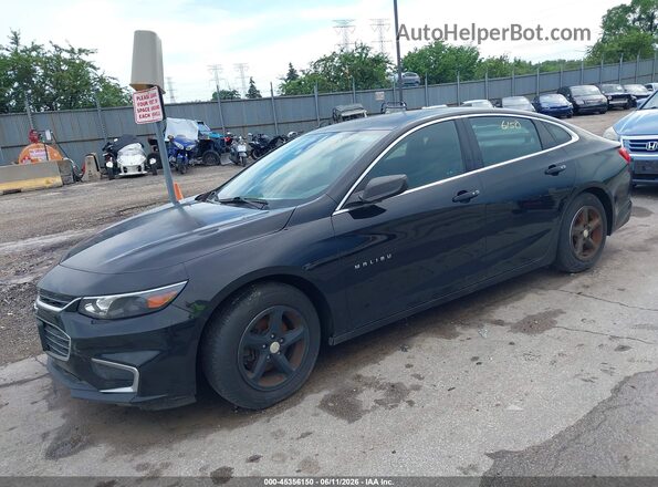 1G1ZB5ST8GF342463 2016 CHEVROLET MALIBU Black 