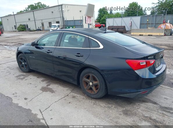 1G1ZB5ST8GF342463 2016 CHEVROLET MALIBU Black 