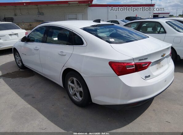 1G1ZB5ST8HF268141 2017 CHEVROLET MALIBU White Rear left