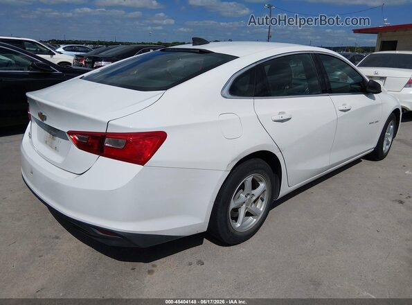 1G1ZB5ST8HF268141 2017 CHEVROLET MALIBU White Rear right