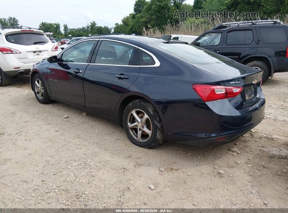 1G1ZB5ST8JF233136 2018 CHEVROLET MALIBU Black Rear left